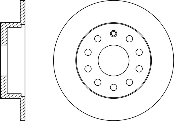 Disque de frein FIT FR0732