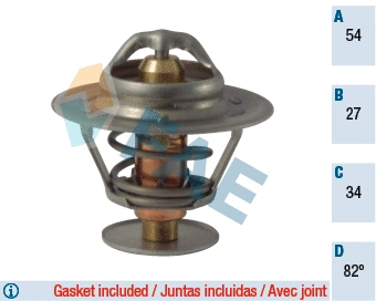 Thermostat, liquide de refroidissement FAE 5305782