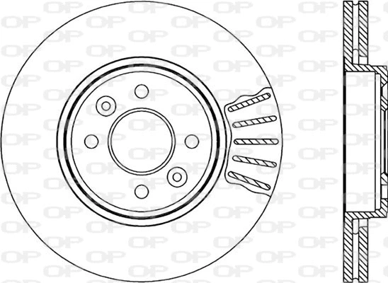 Disque de frein OPEN PARTS BDR1815.20