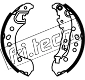 Jeu de mâchoires de frein fri.tech. 1253.719