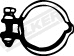 Pièce de serrage, échappement WALKER 80306
