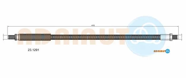Flexible de frein ADRIAUTO 23.1291