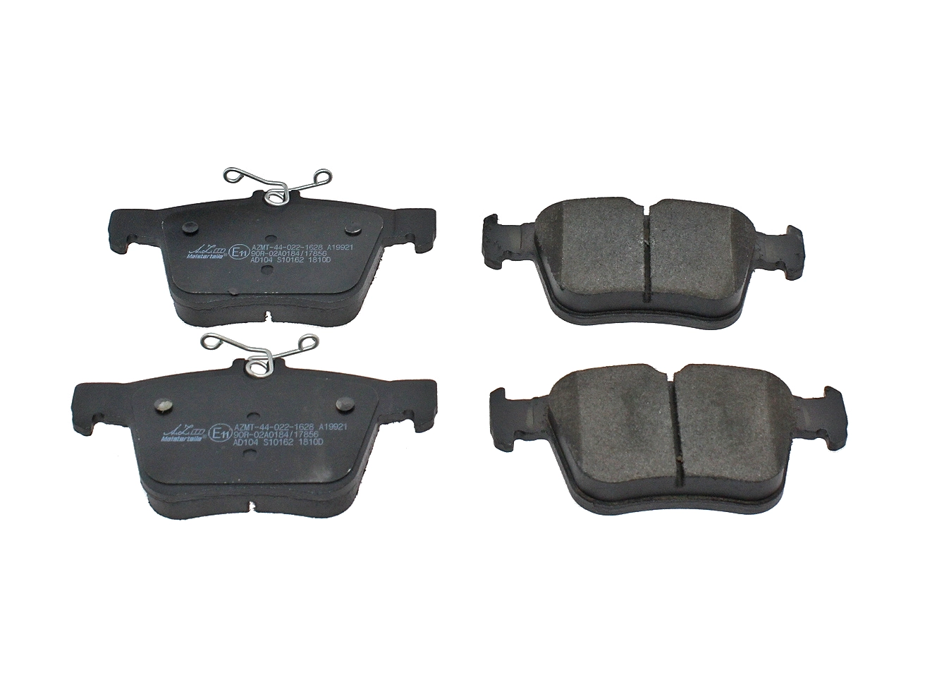 Kit de plaquettes de frein, frein à disque A.Z. Meisterteile AZMT-44-022-1628