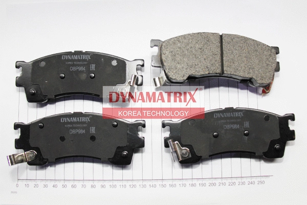 Kit de plaquettes de frein, frein à disque DYNAMATRIX DBP984