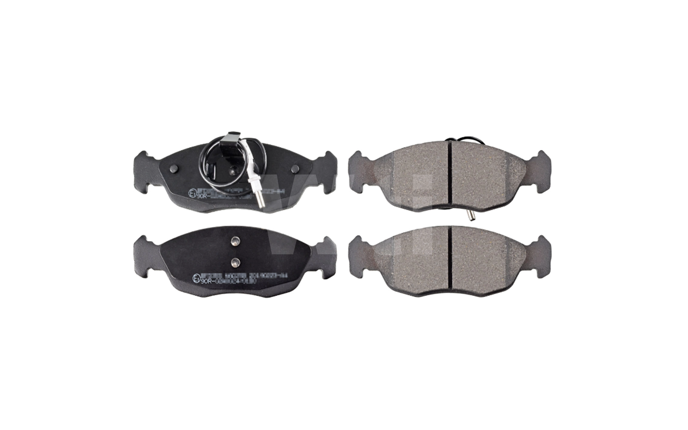 Kit de plaquettes de frein, frein à disque Wti Automotive K716820