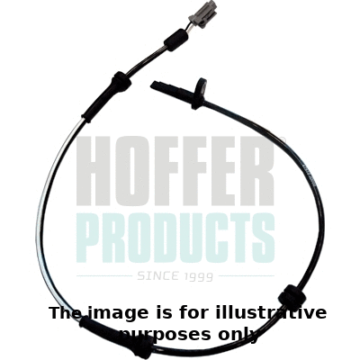 Capteur, vitesse de roue HOFFER 8290242E