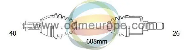 Arbre de transmission 4X4 ESTANFI EST-18-011890