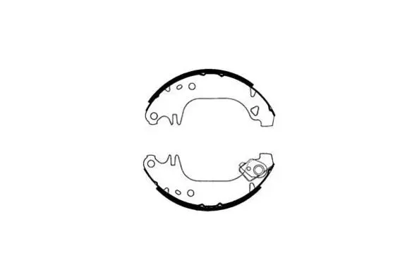 Jeu de mâchoires de frein E.T.F. 09-0426