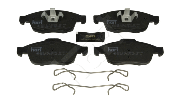 Kit de plaquettes de frein, frein à disque HART 258 547