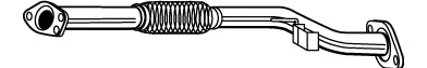 Tuyau d'échappement VEGAZ GmbH DR-148