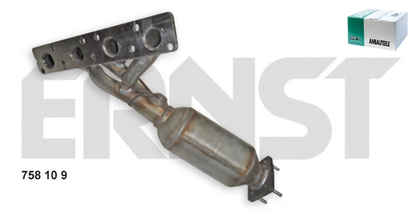Catalyseur en coude ERNST 758109