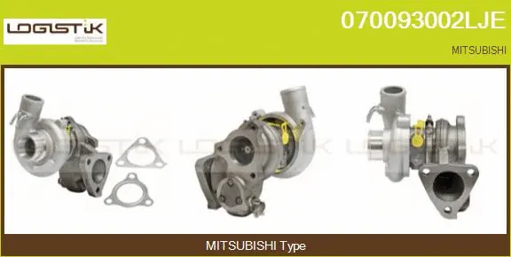 Turbocompresseur, suralimentation LGK 070093002LJE