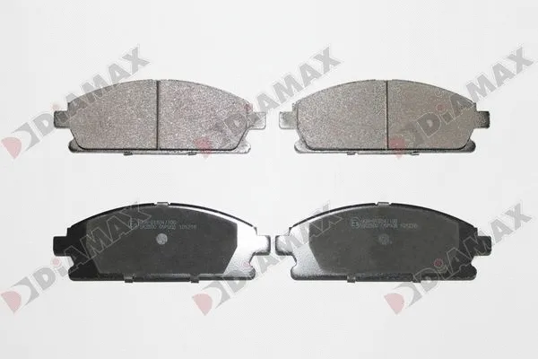 Kit de plaquettes de frein, frein à disque DIAMAX N09872