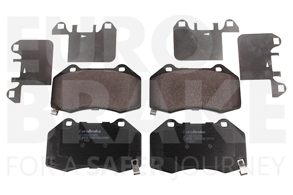 Kit de plaquettes de frein, frein à disque EUROBRAKE 5502223650