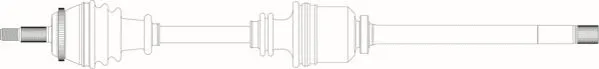 Arbre de transmission GENERAL RICAMBI RE3198
