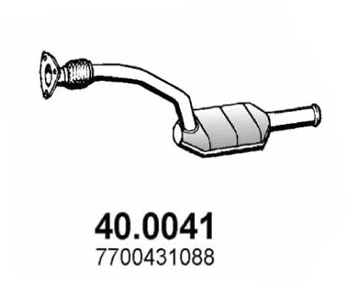 Catalyseur ASSO 40.0041