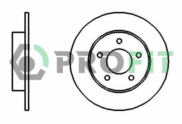Disque de frein PROFIT 5010-1383
