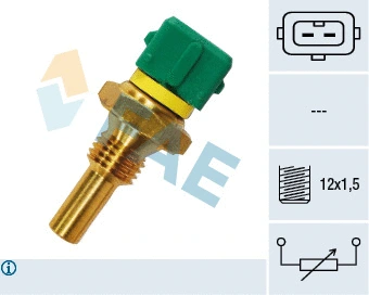 Sonde, température du liquide de refroidissement FAE 33120