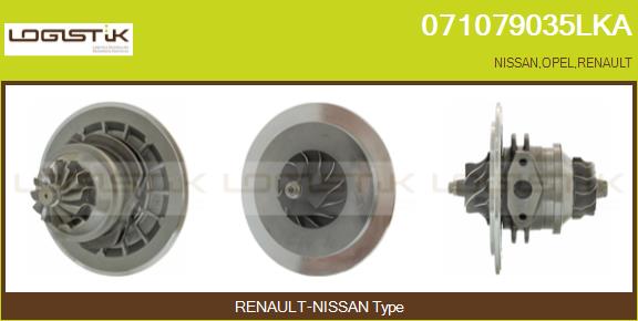 Groupe carter, turbocompresseur LGK 071079035LKA