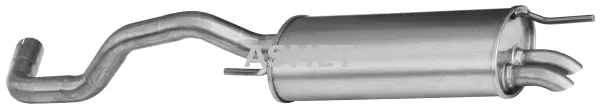 Silencieux arrière ASMET 03.093