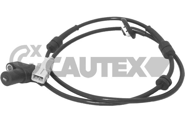 Capteur, vitesse de roue CAUTEX 755221