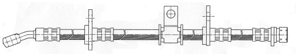 Flexible de frein CEF 511756