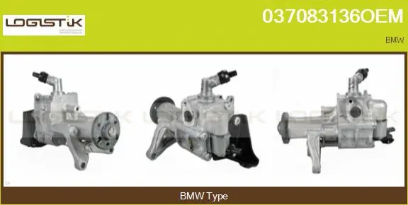 Pompe hydraulique, direction LGK 037083136OEM