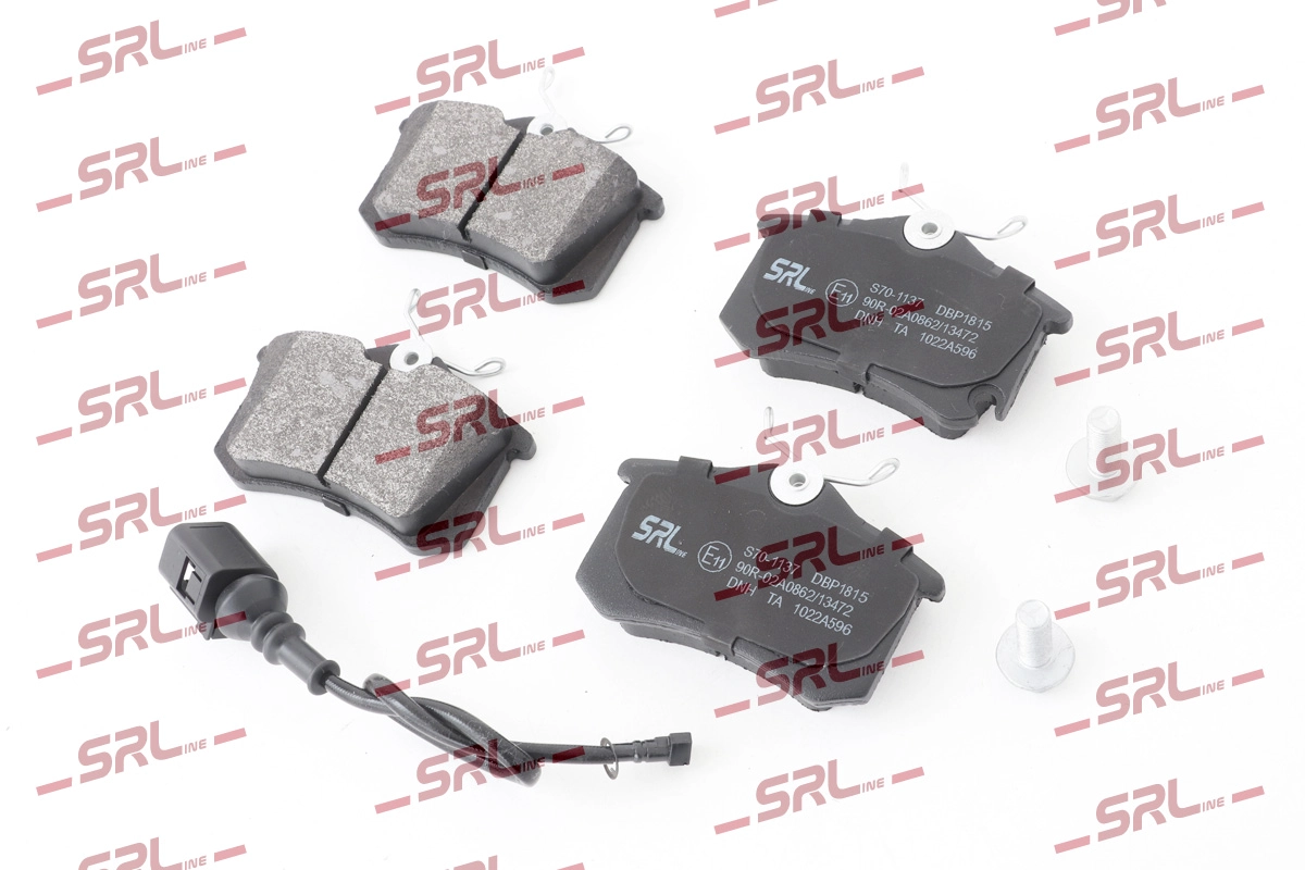 Kit de plaquettes de frein, frein à disque SRLine S70-1137