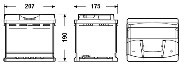 Batterie de démarrage CENTRA CB500