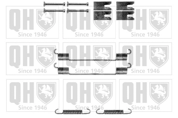 Kit d'accessoires, mâchoire de frein QUINTON HAZELL BFK453