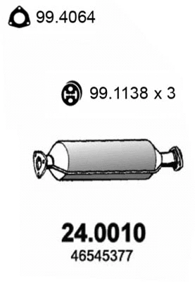 Catalyseur ASSO 24.0010