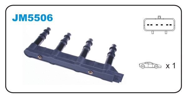 Bobine d'allumage JANMOR JM5506