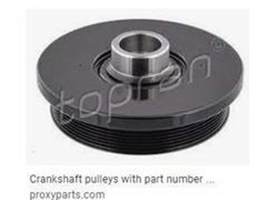 Kit de poulies, vilebrequin ZPY 112 378 000 26