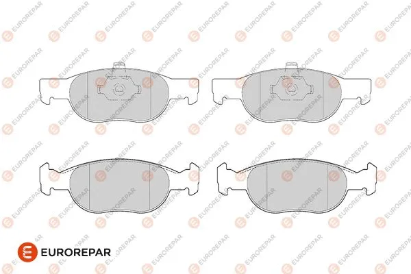 Kit de plaquettes de frein, frein à disque EUROREPAR 1686268780
