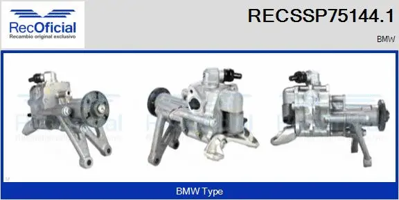 Pompe hydraulique, direction RECOFICIAL RECSSP75144.1