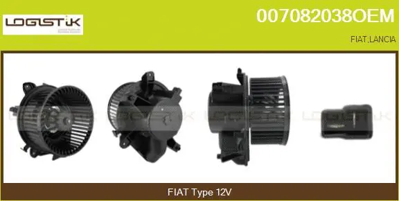 Pulseur d'air habitacle LGK 007082038OEM