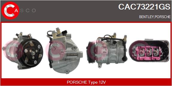 Compresseur, climatisation CASCO CAC73221GS