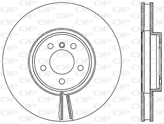 Disque de frein OPEN PARTS BDR2543.20