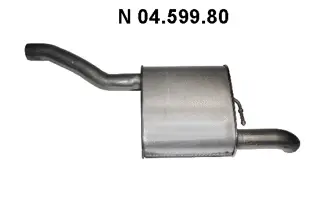 Silencieux central EBERSPÄCHER 04.599.80