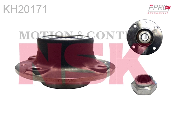 Kit de roulements de roue NSK KH20171