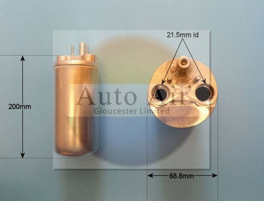 Filtre déshydratant, climatisation AUTO AIR GLOUCESTER 31-1026