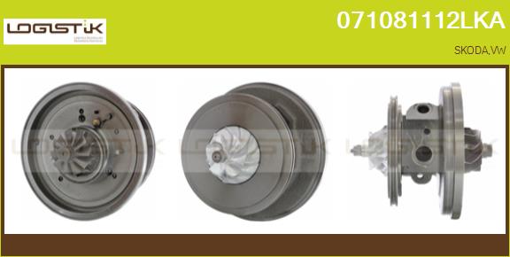 Groupe carter, turbocompresseur LGK 071081112LKA