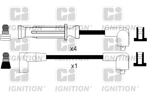 Kit de câbles d'allumage QUINTON HAZELL XC616