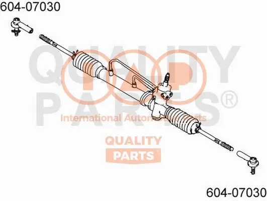 Rotule de barre de connexion IAP QUALITY PARTS 604-07030