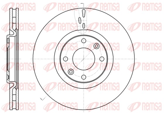Disque de frein REMSA 61059.10