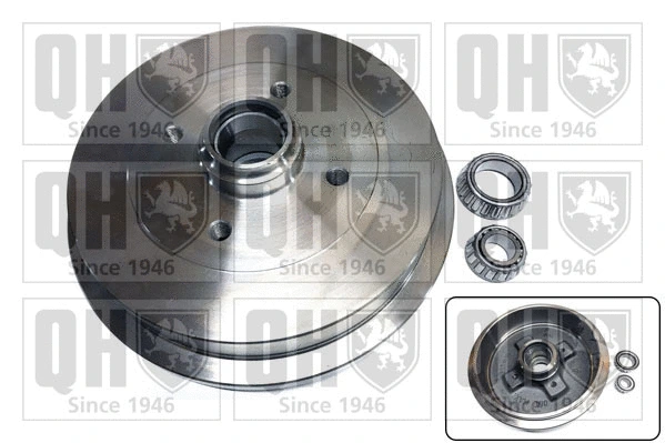 Tambour de frein QUINTON HAZELL BDR224R