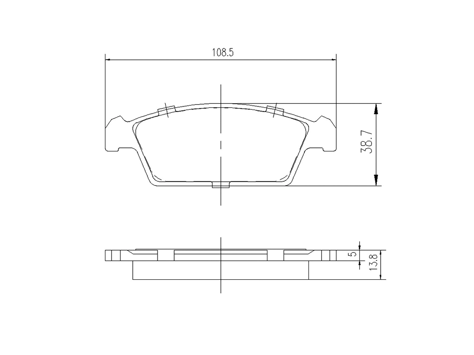 Kit de plaquettes de frein, frein à disque A.Z. Meisterteile AZMT-44-022-1030
