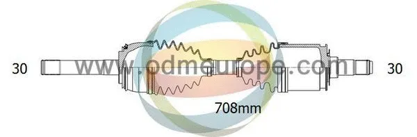 Arbre de transmission 4X4 ESTANFI EST-18-093210