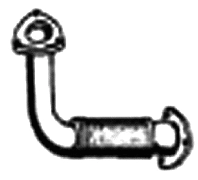 Tuyau d'échappement 4X4 ESTANFI TDE-80-020