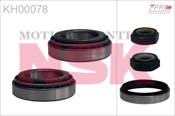 Kit de roulements de roue NSK KH00078